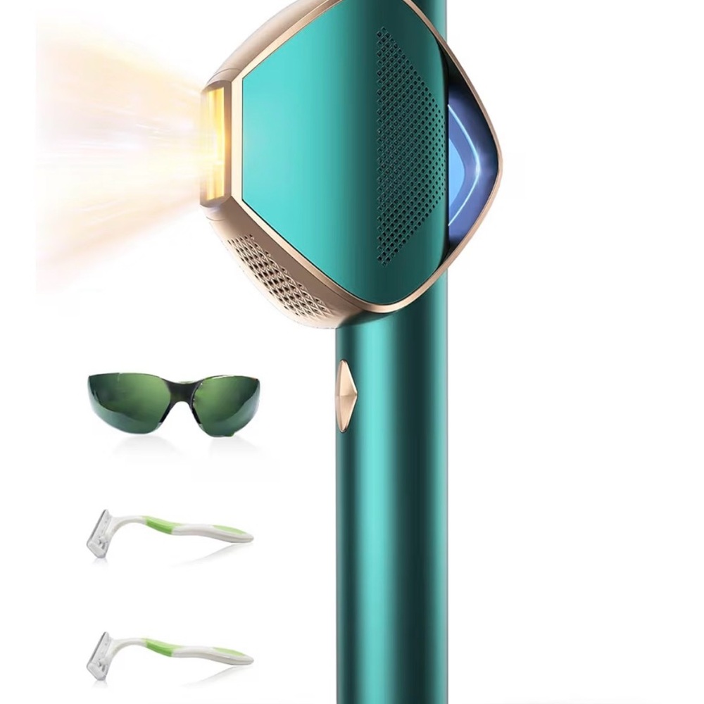 At-Home IPL Hair Removal Device for Women - Teal